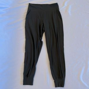 Olive Lululemon joggers - women’s size 8